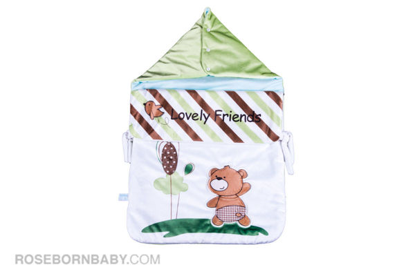 Picture of wrap swaddle zipper blanket lovely friend