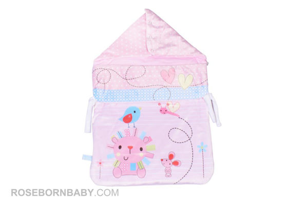 Picture of wrap swaddle zipper blanket little lion
