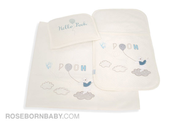 Picture of 3 pieces on the go hello pooh blue