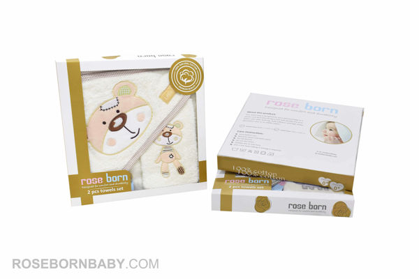 Picture of 2pieces towels set little bear