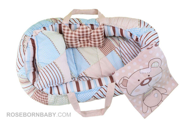 Picture of double-faced baby nest little bear