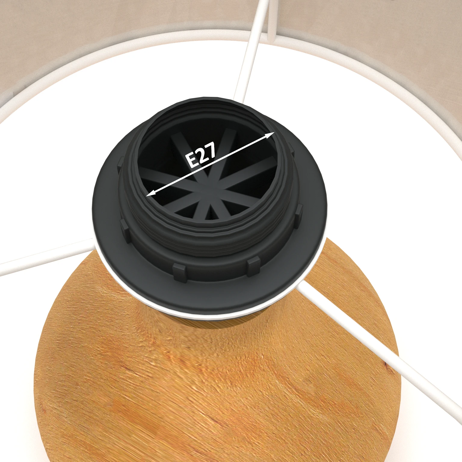 آباژور مخروطی Little Bunny